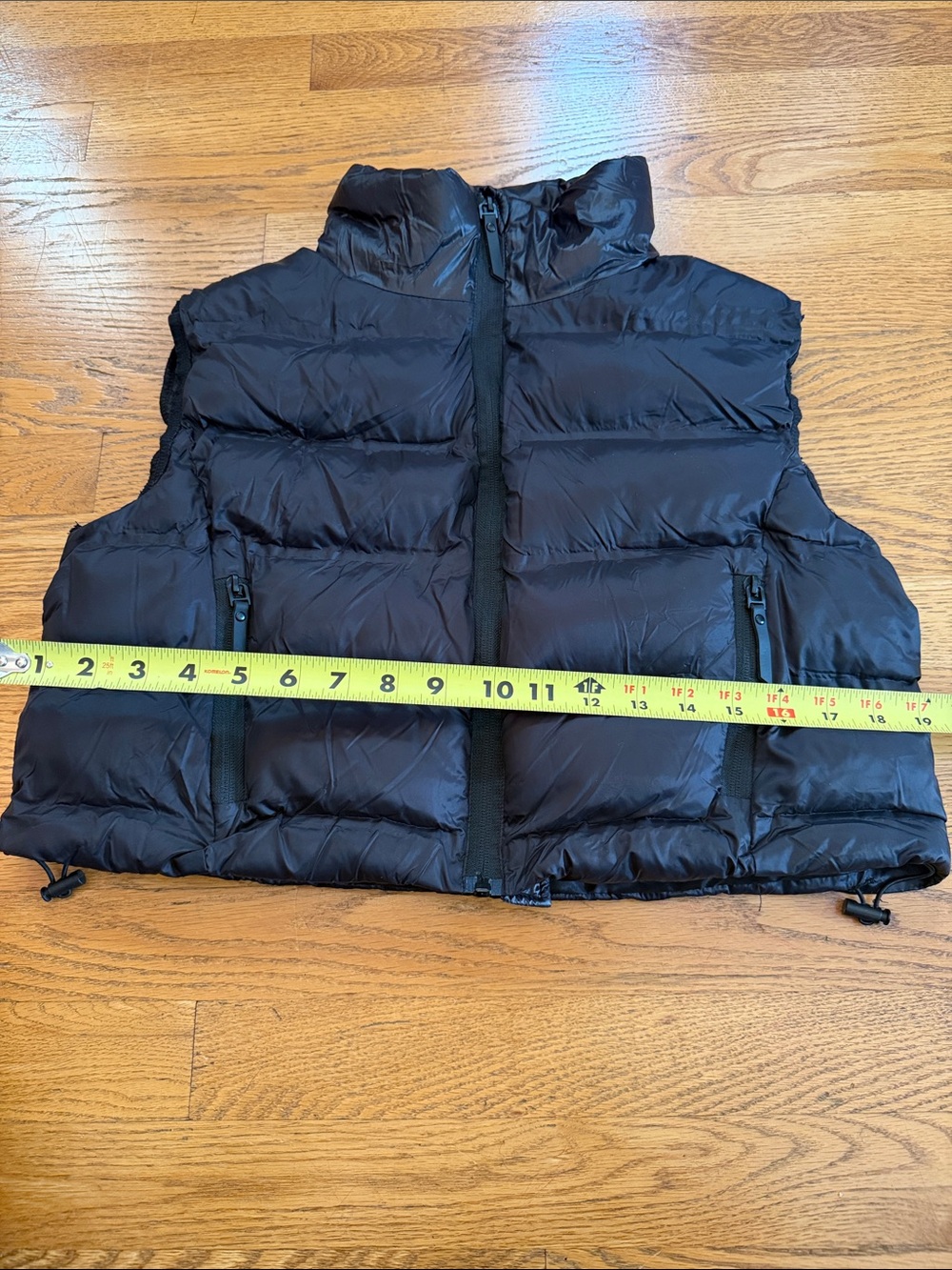 XS SHEIN Black Puffer Vest - Lightweight Insulated Jacket